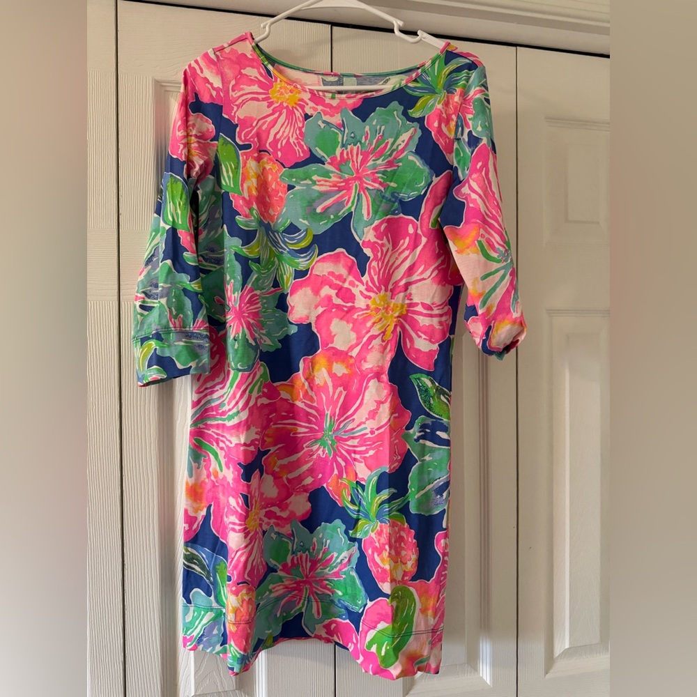 Lilly Pulitzer Colorful Floral Dress